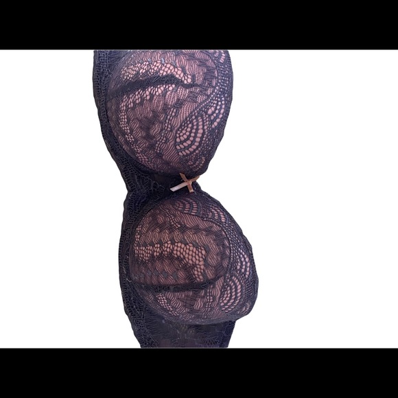 XOXO Beautiful underwire strapless bra lovely color and design size 34 B - Picture 6 of 13